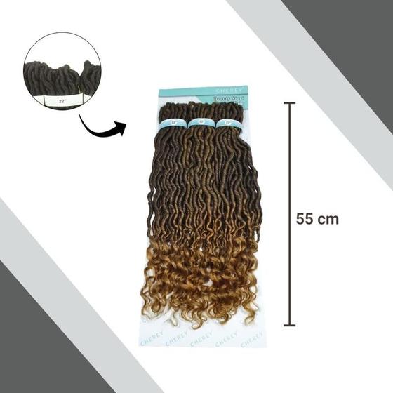 Imagem de Cabelo Goddess Curl Fibra Sintética 260g