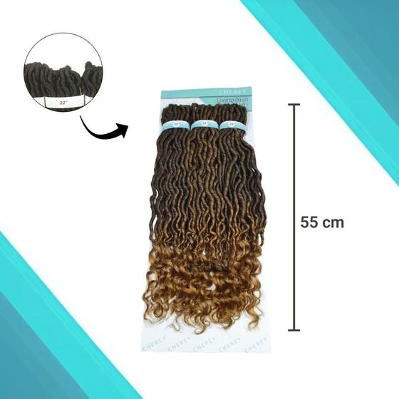 Imagem de Cabelo Goddess Curl Fibra Sintética 260g