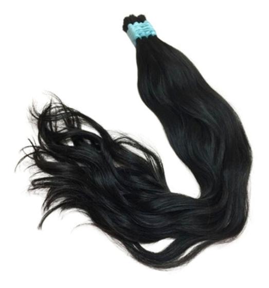 Imagem de Cabelo Humano 75/80 Cm 100g Leve Ondas