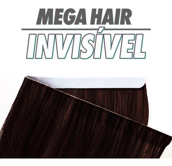 Imagem de Cabelo Humano Aplique Fita Adesiva Invisivel 50cm 1tela 30gr