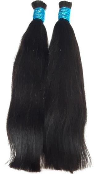 Imagem de Cabelo Humano Liso Natural 45cm - 50 Gramas Envio Imediato