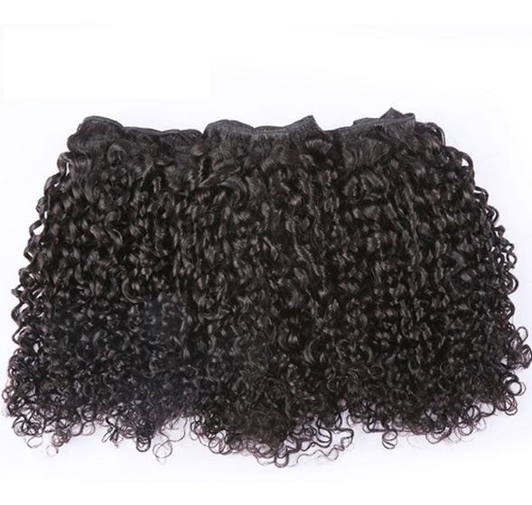 Cabelo Humano Natural Cacheado Em Tela 40 Cm 200 Gramas - Jkbellus ...