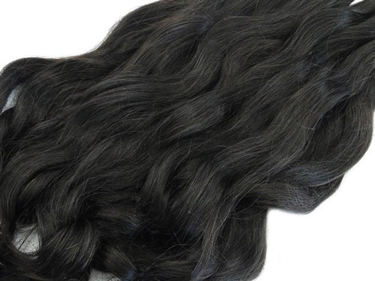 Imagem de Cabelo Humano Ondulado Mega Hair Brasileiro 60/65cm -150gr