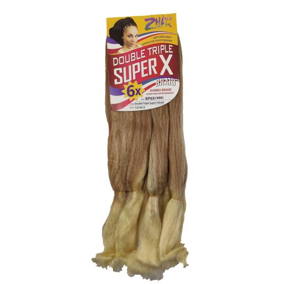 Cabelo Jumbo Jumbão Super X Kanekalon Tranças Braids Box Original Fibra Especial - Zhang Hair