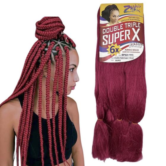 Imagem de Cabelo Jumbo Tranças Jumbão Super X 400 gramas