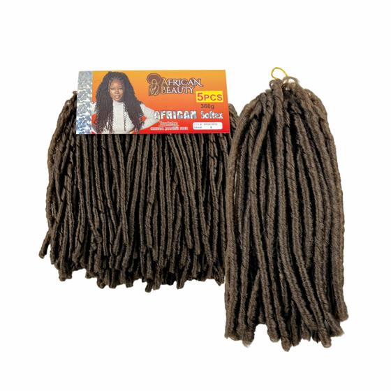 Imagem de Cabelo Nina African Softex Pacotão 5x1 360 Gr African Beauty