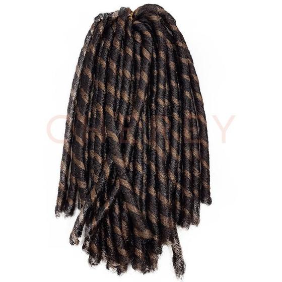 Imagem de Cabelo Nina Soft Dread Cherey Fibra Sintética 70G Crochet