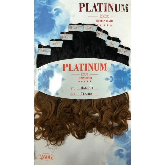 Imagem de Cabelo Ondulado Platinum Super Star Bluish