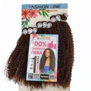 Imagem de Cabelo Orgânico Cacheado Fashion Line Deusa - 320g