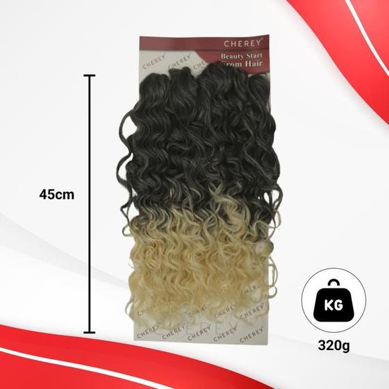 Imagem de Cabelo Organico Crochet Zlp 320Gr 45Cm