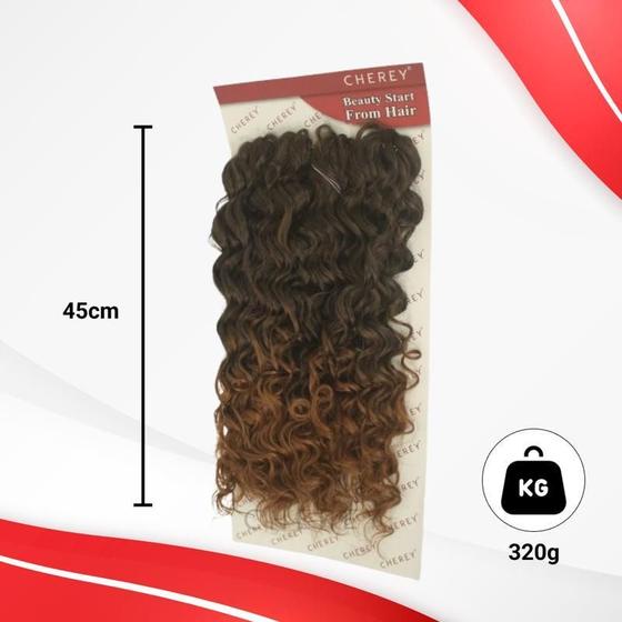 Imagem de Cabelo Organico Crochet Zlp 320Gr 45Cm