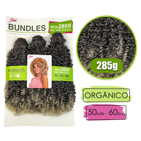 Imagem de Cabelo Organico Goivo Bundles 1 Pct Faz 1 Cabeça 285g Pacotão