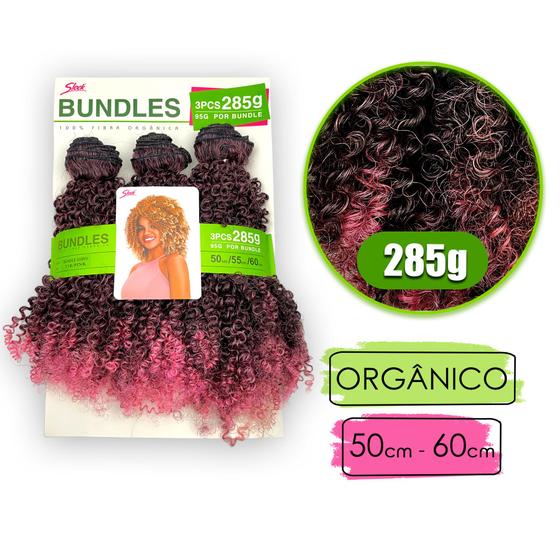 Imagem de Cabelo Organico Goivo Bundles 1 Pct Faz 1 Cabeça 285g Pacotão