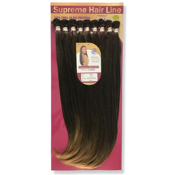 Imagem de Cabelo Orgânico Liso Modelo Marli 70 cm 320 g Ser Mulher Bio Proteína