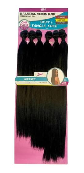 Imagem de Cabelo Orgânico Liso - Whitney Sleek -  260g - Telas de 45/50/55cm - Human Hair Feel