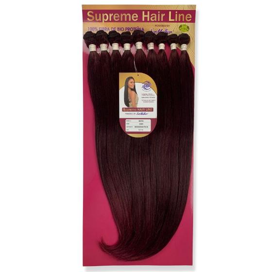 Imagem de Cabelo Orgânico Marli Bio Proteína Entrelace Ser Mulher 70 cm 320 gramas