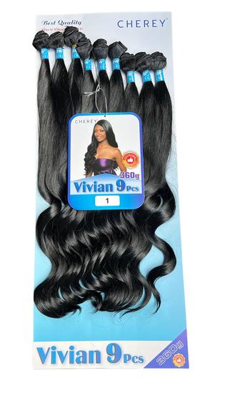 Imagem de Cabelo Orgânico Vivian 360g Para Entrelace 9 Telas Cherey