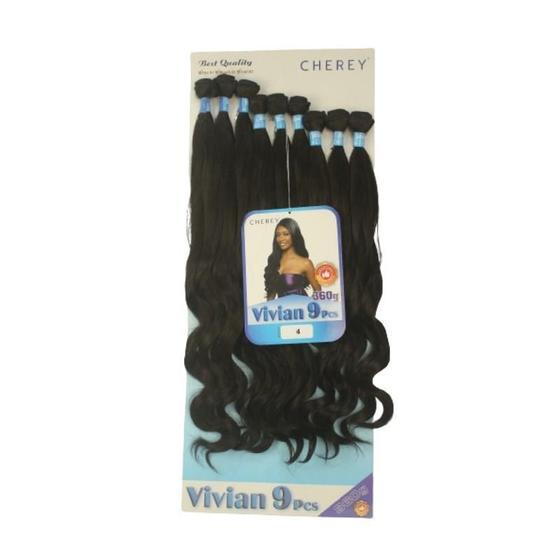 Imagem de Cabelo Organico Vivian 360G Para Entrelace