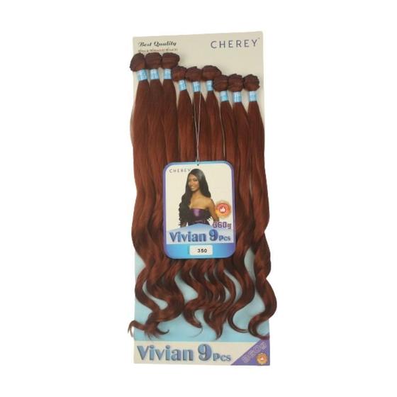 Imagem de Cabelo Organico Vivian 360G Para Entrelace