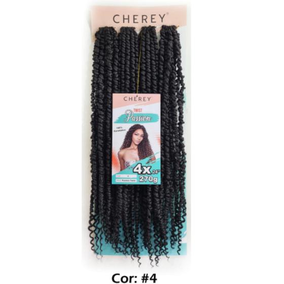 Imagem de Cabelo Para Crochet Baids Sintético Passion Twist Cherey