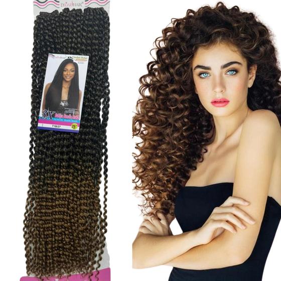 Imagem de Cabelo Para Crochet Braids Bahiya Dsoar Hair Cacheado 70cm