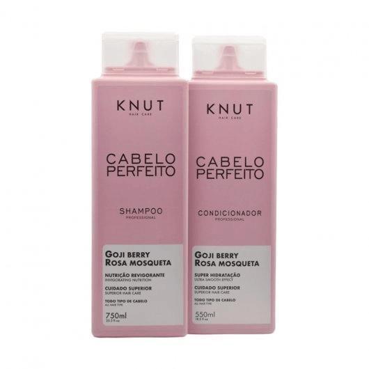 Imagem de Cabelo Perfeito Knut: Shampoo 750Ml + Condicionador 550Ml