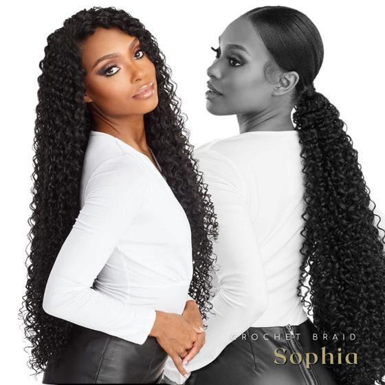 Imagem de Cabelo Sophia Crochet Braid Ser Mulher Cacheado 55cm