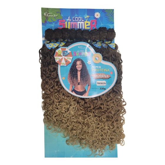 Imagem de Cabelo Super Proteína Modern Girl Summer Morena 330g