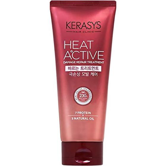 Imagem de Cabelos Protegidos: Kerasys Heat Active para uma Proteção Duradoura 220mL