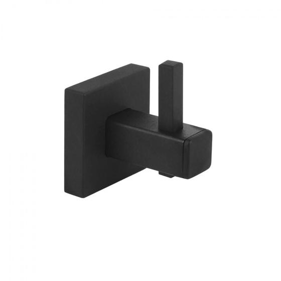 Imagem de Cabide clic inox square preto