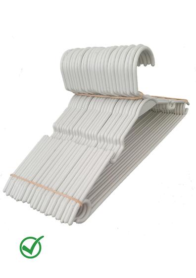 Cabide infantil branco 50 unidades - ínvio imediato. Menor preço em Cabide infantil branco 50 unidades - ínvio imediato.