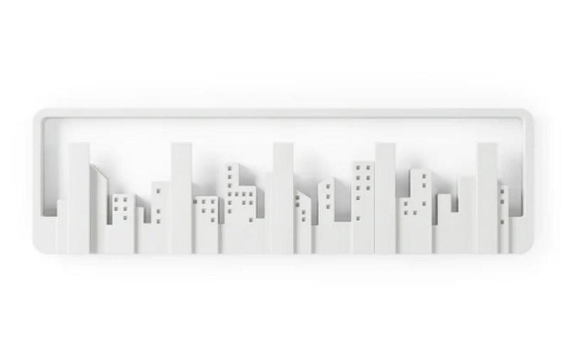 Imagem de Cabideiro de parede Skyline Mulkti Hooks Umbra