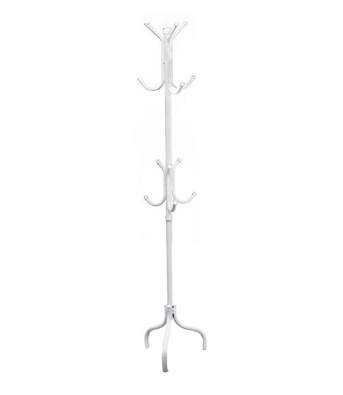 Cabideiro Mancebo Desmontável 12 Ganchos - BRANCO Menor preço em Cabideiro Mancebo Desmontável 12 Ganchos - BRANCO