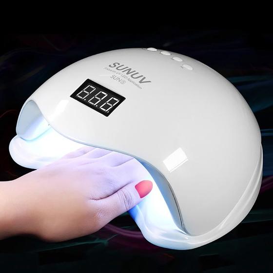 Imagem de Cabine Led Uv Sun One 5 Digital Com Timer Sensor Bivolt 48w