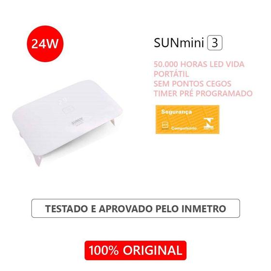 Imagem de Cabine UV LED Sun Mini 3 PLUS 24W Original SUNUV