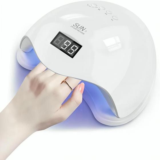 Cabine UV Secagem de Unha Digital Seca Unha Gel Acrigel Secadora Bivolt ...