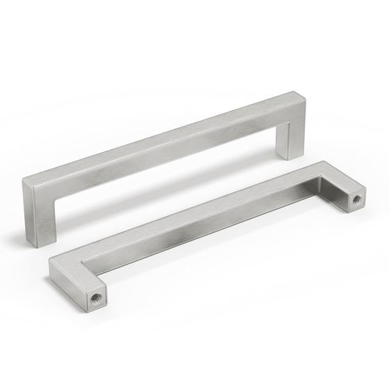 Imagem de Cabinet Pulls Homdiy Brushed Nickel de 6,25 polegadas, pacote com 30