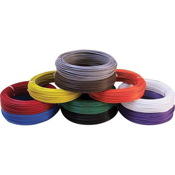 Imagem de Cabinho Flexível Estanhado 0,75mm² - 18 AWG Tiaflex - Rolo 100 metros