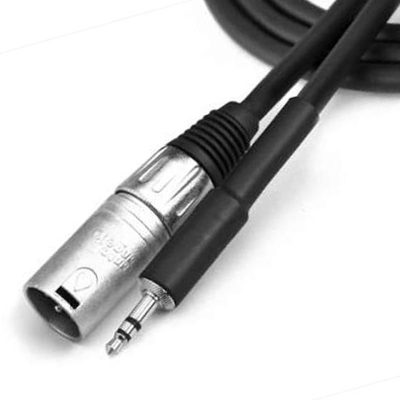 Imagem de Cabo 0,30 mm P2ST / XLR Macho de linha 5 mt AC18 - Santo Angelo