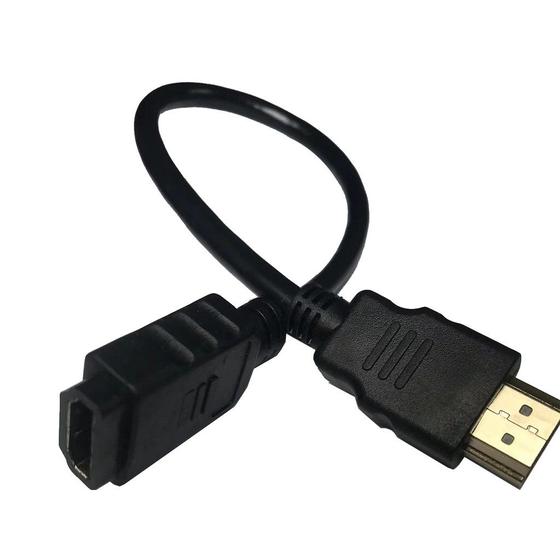Imagem de Cabo Adapdador Hdmi Macho-femea /extensor Hdmi 25cm