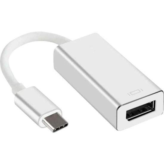 Imagem de Cabo Adaptador 3.1 USB-C Para DisplayPort Flex F002