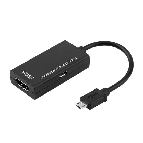 Imagem de Cabo Adaptador Conversor HDMI (Femea) para Micro USB