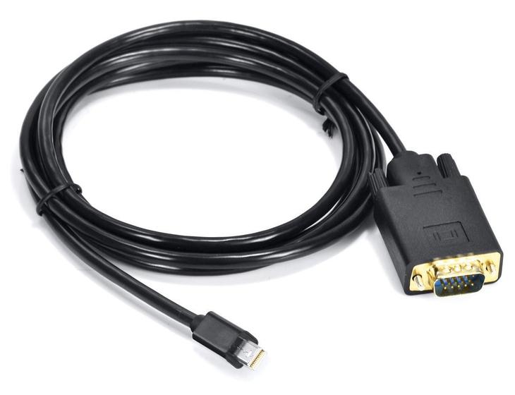 Imagem de Cabo Adaptador/conversor Mini Displayport Macho X Vga Macho 1,80 Metros