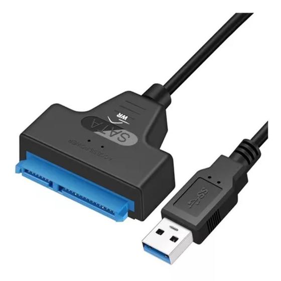 Imagem de Cabo Adaptador Conversor Ssd Hd Sata Para Usb