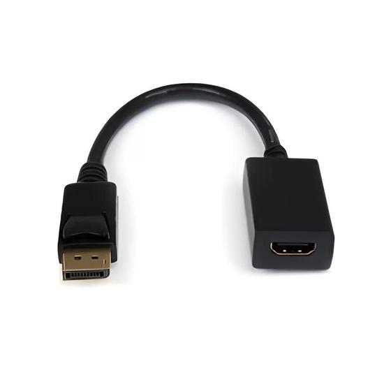 Imagem de Cabo Adaptador Displayport 1.2 Para Hdmi 4k Dp X Hdmi