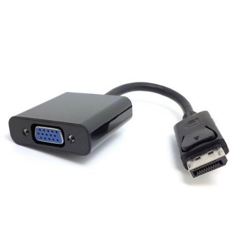 Imagem de Cabo adaptador displayport macho para vga femea gvbrasil cbm.026