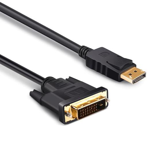 Cabo Adaptador Displayport Para Dvi Macho 3m HMMatters Menor preço em Cabo Adaptador Displayport Para Dvi Macho 3m HMMatters