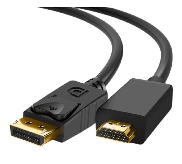 Cabo Adaptador Displayport Para Hdmi 4k Dp Hdmi 1,8 Metros HDTV é boa?