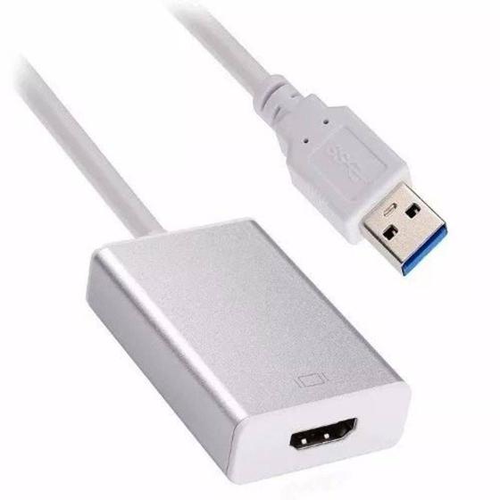 Imagem de Cabo Adaptador e Conversor USB 3.0 para HDMI