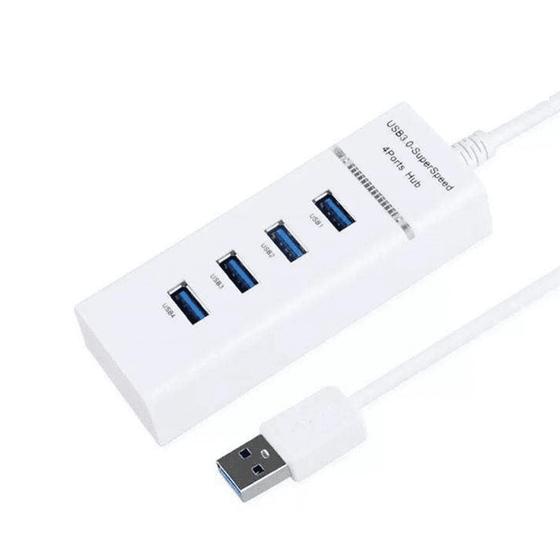 Cabo Adaptador Hub Usb 3.0 4 Portas Para Computador Notbook Alta ...